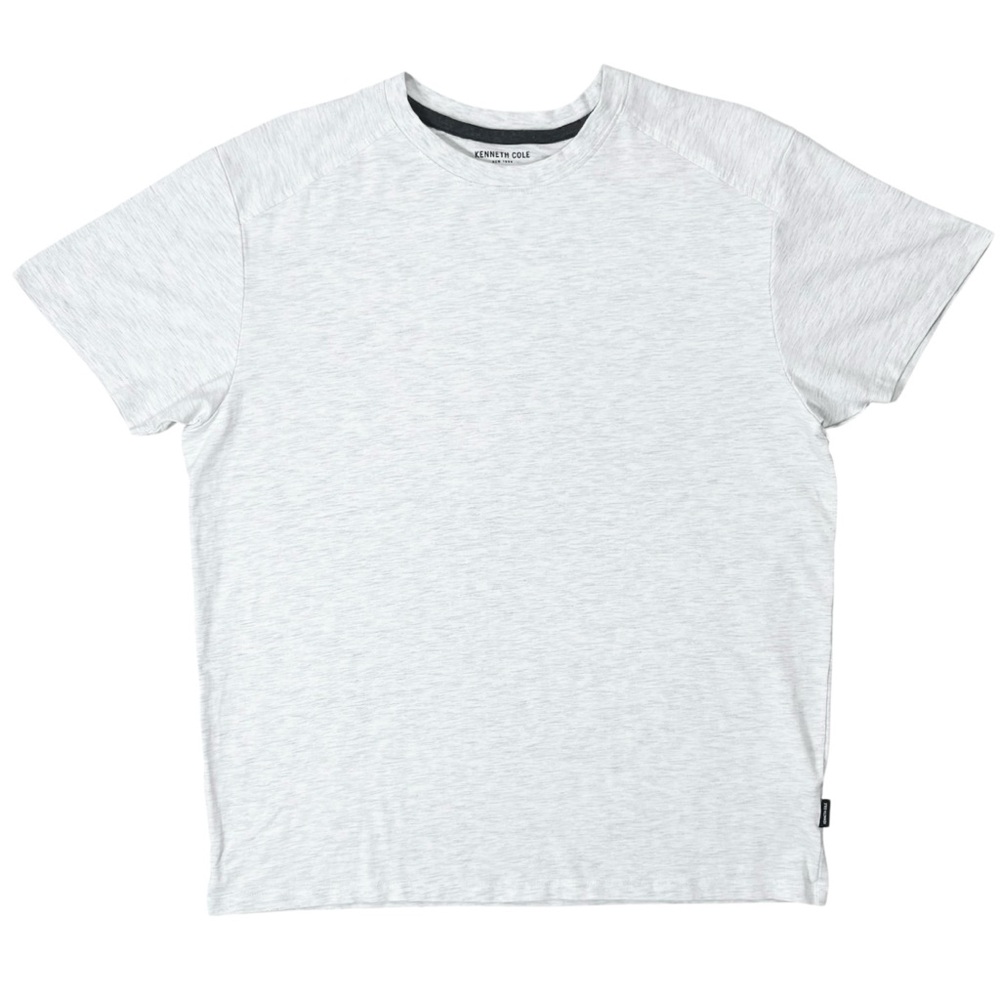 Kenneth Cole Men’s Heather Gray Short Sleeve T-Shirt